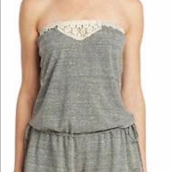 Lucky brand grey beach coverup - Picture 3 of 4